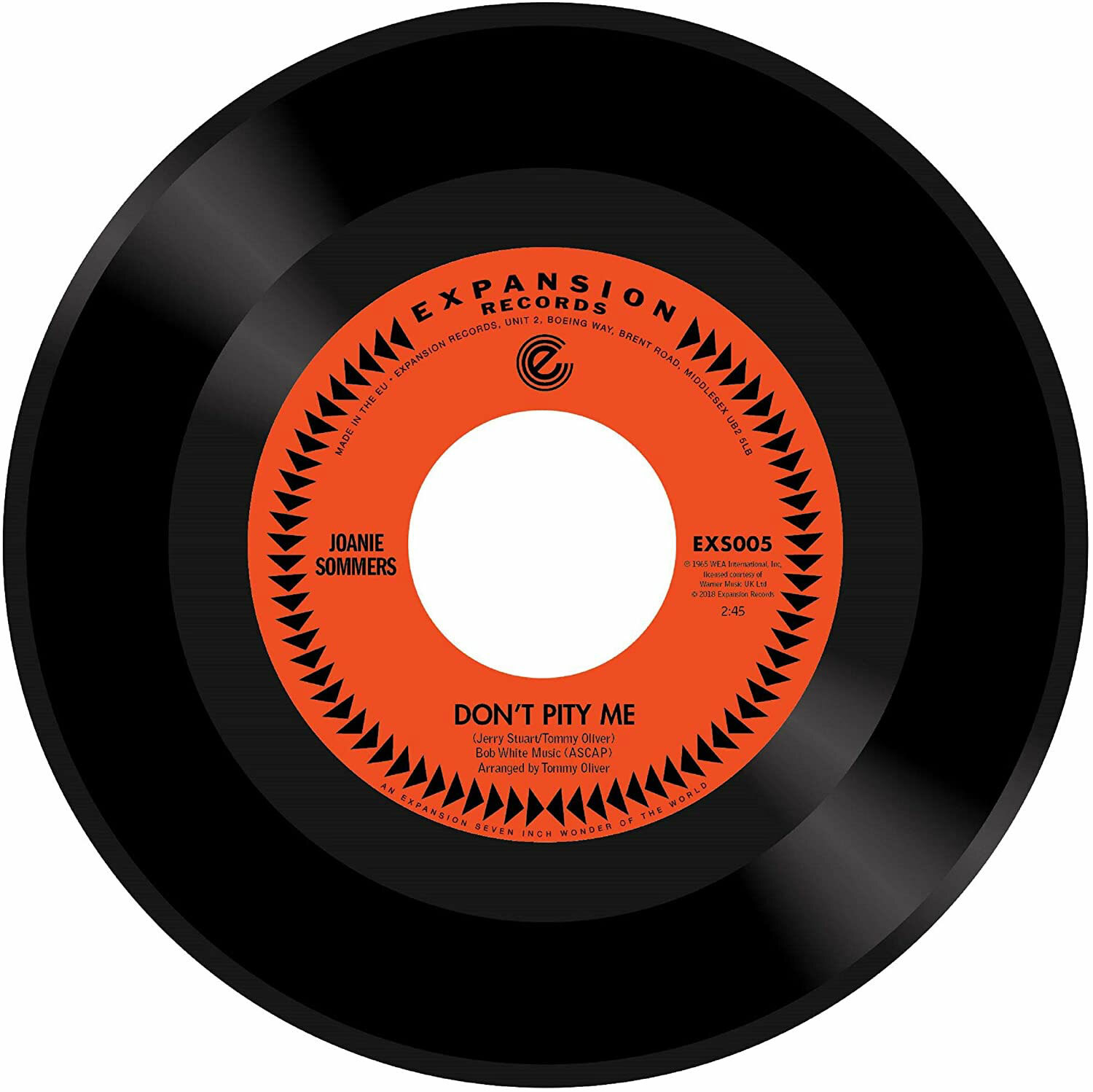 Joanie Sommers – Never Throw Your Dreams Away / You’ve Got Possibilities. 7 inch vinyl single record.