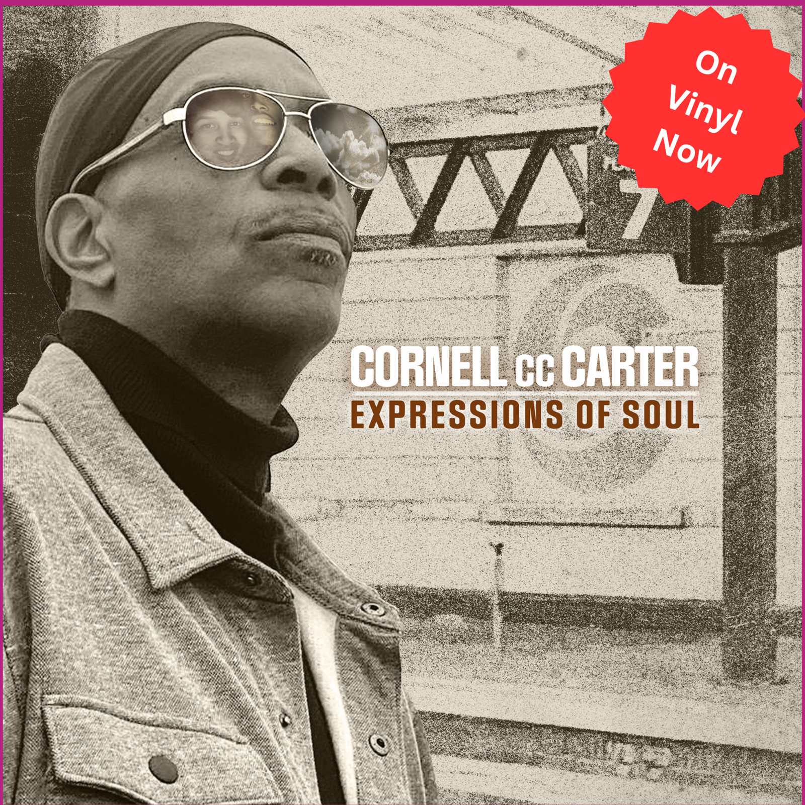 Cornell CC Carter - Expressions of Soul (vinyl LP record, 33 rpm)