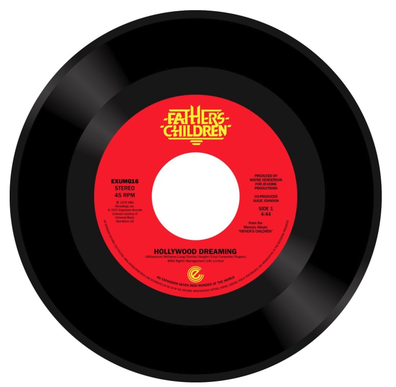 Hollywood Dreaming. 7 inch vinyl single record.